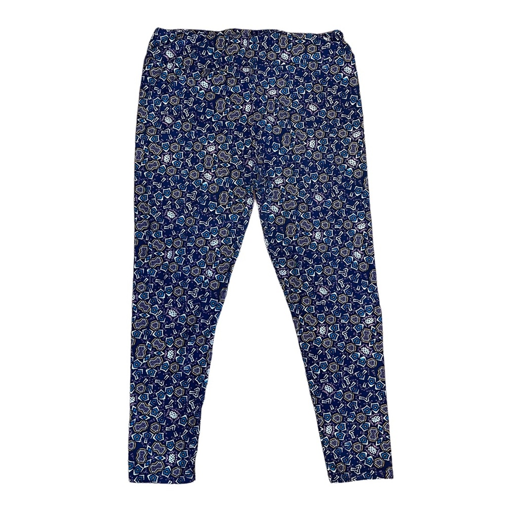 LuLaRoe Purple Pattern Leggings